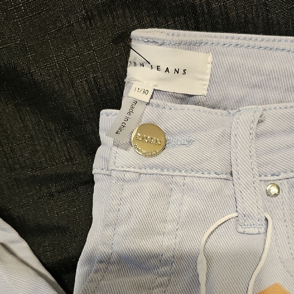 Risen Women's Light Blue Jeans - Picture 5 of 8